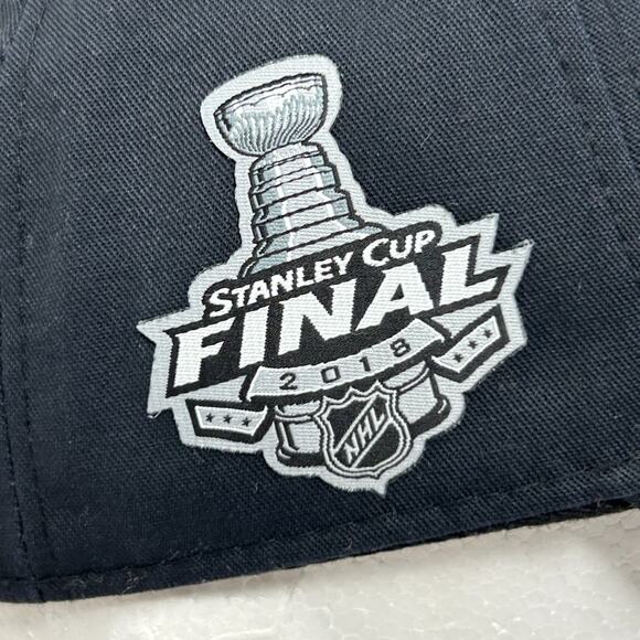 Las Vegas Golden Knights 2018 Hat Baseball Cap Adidas Hockey Strapback Black - Picture 9 of 11